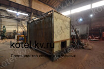 Водогрейный котел 0.35 ОУР изготовление