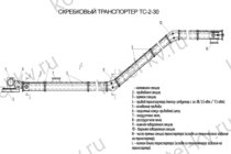 Транспортер ТС 2-28. Чертеж